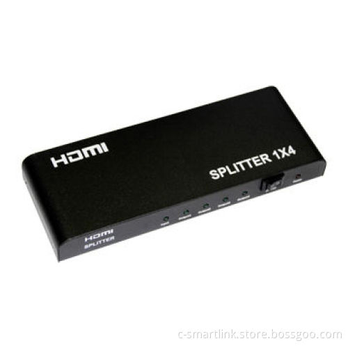 HDMI® Splitter, 1 to 4 (HDMI® 1.3b), Supports HDCP, Easy to Use